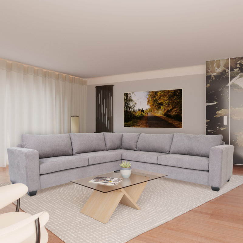 L shaped sectional modern discount